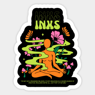 Inxs // Yoga Sticker
